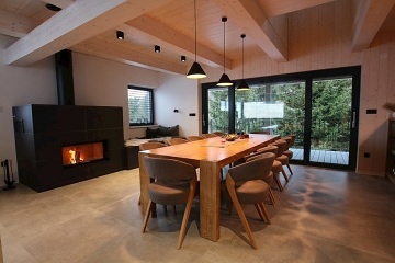 Chata s baznem a saunou - Krlick Snnk