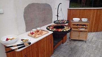 Chalupa s baznem - Krlky - Doln Morava