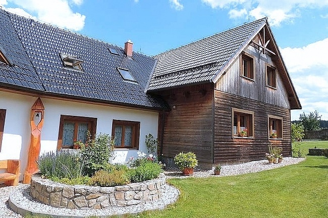 Chalupa vnitn bazn - pehrada Trnvka - Vysoina