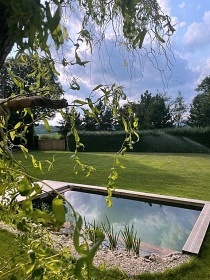 Chalupa sauna a baz�n - �esk� st�edoho��