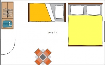 Chalupa Horsk� louka - Hern� krajina Pecka