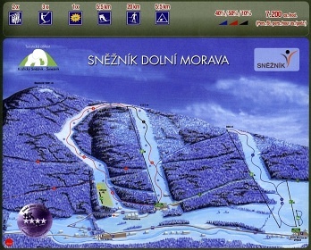 Chalupa Kralick� Sn�n�k - Mal� Morava - Hrub� Les