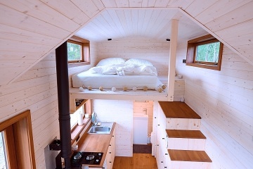 Glamping výhled do krajiny - chata Jizerské hory