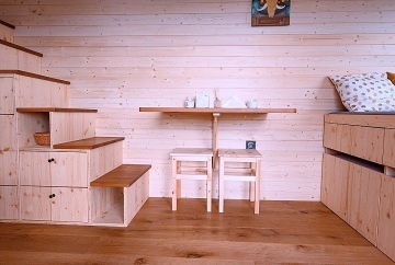 Glamping výhled do krajiny - chata Jizerské hory