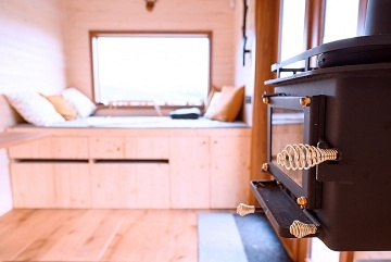 Glamping výhled do krajiny - chata Jizerské hory