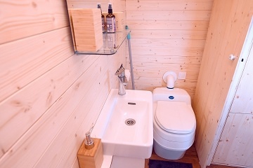 Glamping výhled do krajiny - chata Jizerské hory