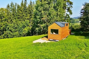 Glamping výhled do krajiny - chata Jizerské hory