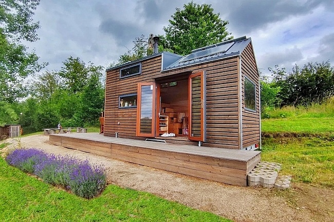 Glamping vhled do krajiny - chata Jizersk hory