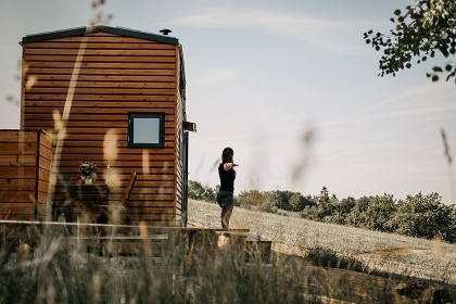 Glamping vhled do krajiny - chata Jizersk hory