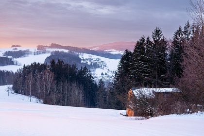 Glamping vhled do krajiny - chata Jizersk hory