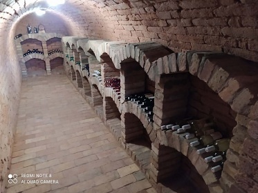 Chalupa s baz�nem a vinn� sklep - ji�n� Morava