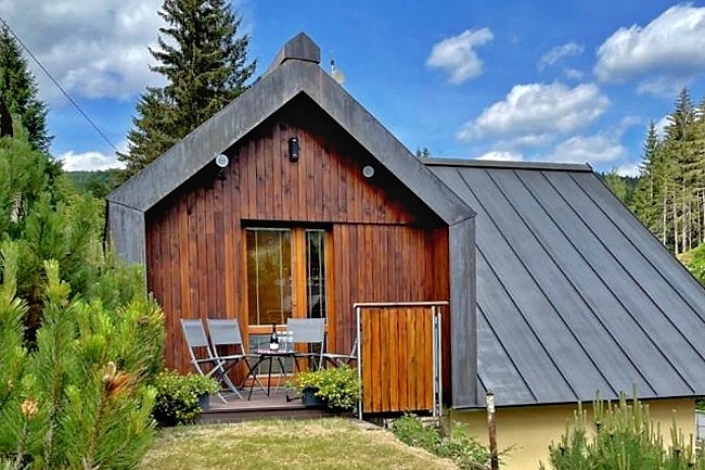 Chata s terasou - Mumlavsk� vodop�dy - Krkono�e