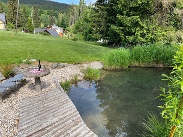 Chata s terasou - Mumlavsk� vodop�dy - Krkono�e