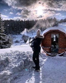 Chata se saunou Krkonoše - Dvorský les - Žacléř