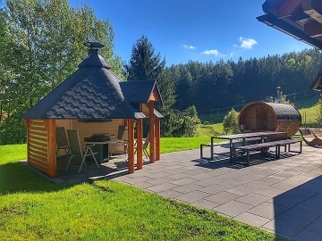 Chata se saunou Krkonoše - Dvorský les - Žacléř