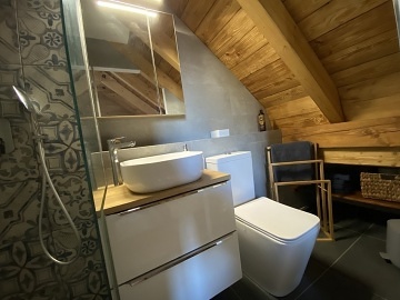 Roubenka a koupac� jez�rko s wellness - Mon�nec