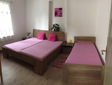 Chalupa se saunou - Stříbrná - Krušné hory