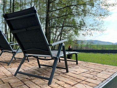 Chata samota u lesa - p�ehrada Ole�n� - Hukvaldy