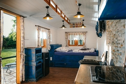 Chata samota u lesa - p�ehrada Ole�n� - Hukvaldy