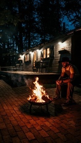 Chata samota u lesa - p�ehrada Ole�n� - Hukvaldy