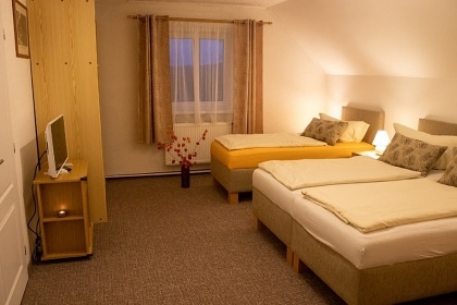 Chalupa a baz�n - �esk� �v�carsko - hrad �aun�tejn