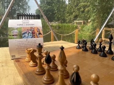 Glamping u rybníka s wellness - Lužické hory