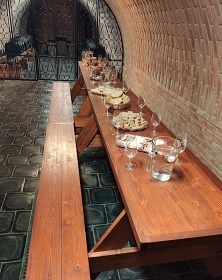Chata a vinný sklep - sauna a koupací sud - Mutěnice
