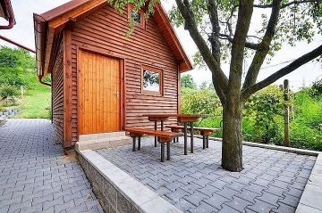 Chata a vinný sklep - sauna a koupací sud - Mutěnice