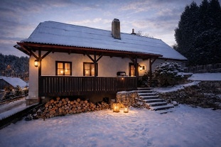 Chalupa u hradu Svojanov - Letovice - Vyso�ina