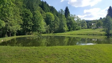 Horská chata a hřiště - Bublava - Krušné hory