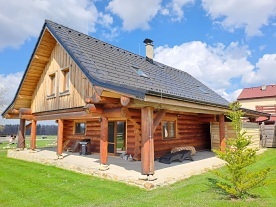 Srub s bazénem a wellness - Lužnice - Tábor