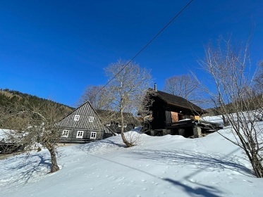 Roubenka Krkonoše - sauna a pec - Dolní Tříč