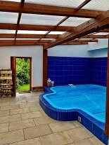 Roubenka vnitřní bazén - Skalní město Adrpach