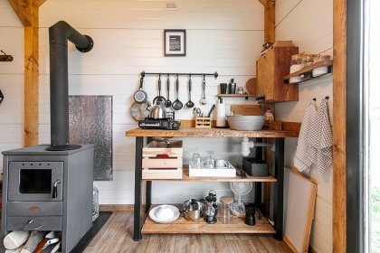 Otočný glamping u rybníka - CHKO Brdy - Březnice