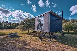 Otočný glamping u rybníka - CHKO Brdy - Březnice