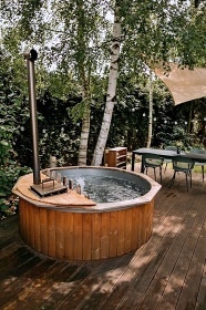 Wellness glamping IGLOO - sauna a koupac� sud