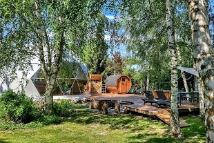 Nový objekt: Wellness glamping IGLOO - sauna a koupací sud 3C-109