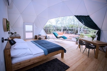 Wellness glamping IGLOO - sauna a koupac� sud
