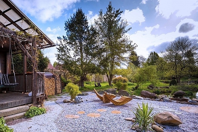 Glamping Mileč - CHATA se saunou - Nepomuk