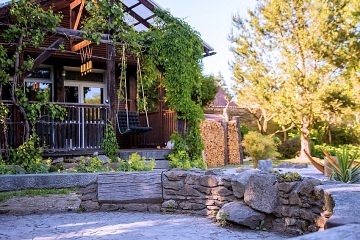 Glamping chata se saunou - �umava - Plze�sk� kraj