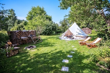 Glamping Mileč - STAN s vanou - Nepomuk