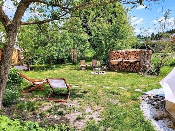 Glamping Mileč - STAN s vanou - Nepomuk