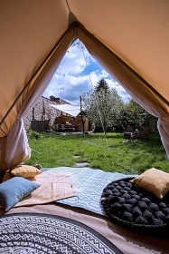 Glamping Mileč - STAN s vanou - Nepomuk