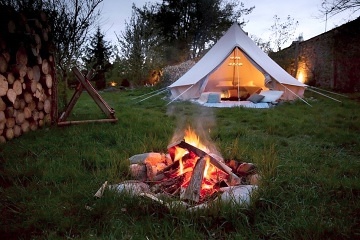 Glamping Mileč - STAN s vanou - Nepomuk