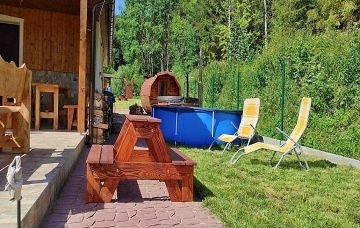 Chalupa u lesa - bazén a wellness - Broumovsko