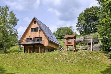 Chata bazén a koupací sud - Kralický Sněžník
