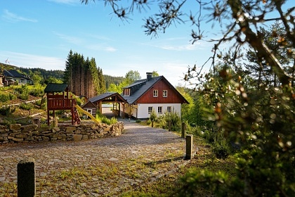 Chalupa �umava - baz�n a sauna - Chur��ov