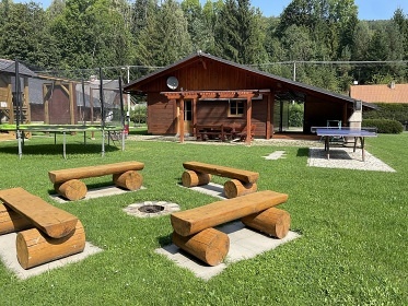 Chaty bazén a sauna - Lipovské stezky - Ramzová