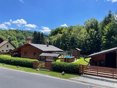 Chaty bazén a sauna - Lipovské stezky - Ramzová