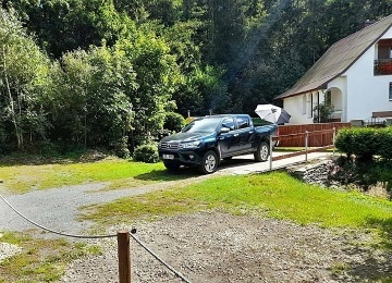 Chata s wellness - Slezská Harta - hrad Sovinec